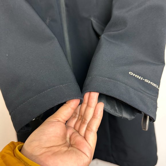 COLUMBIA WOMEN'S BLACK LONG LINE JACKET COAT - Picture 3 of 13